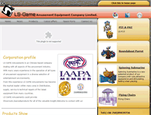 Tablet Screenshot of ls-game.com